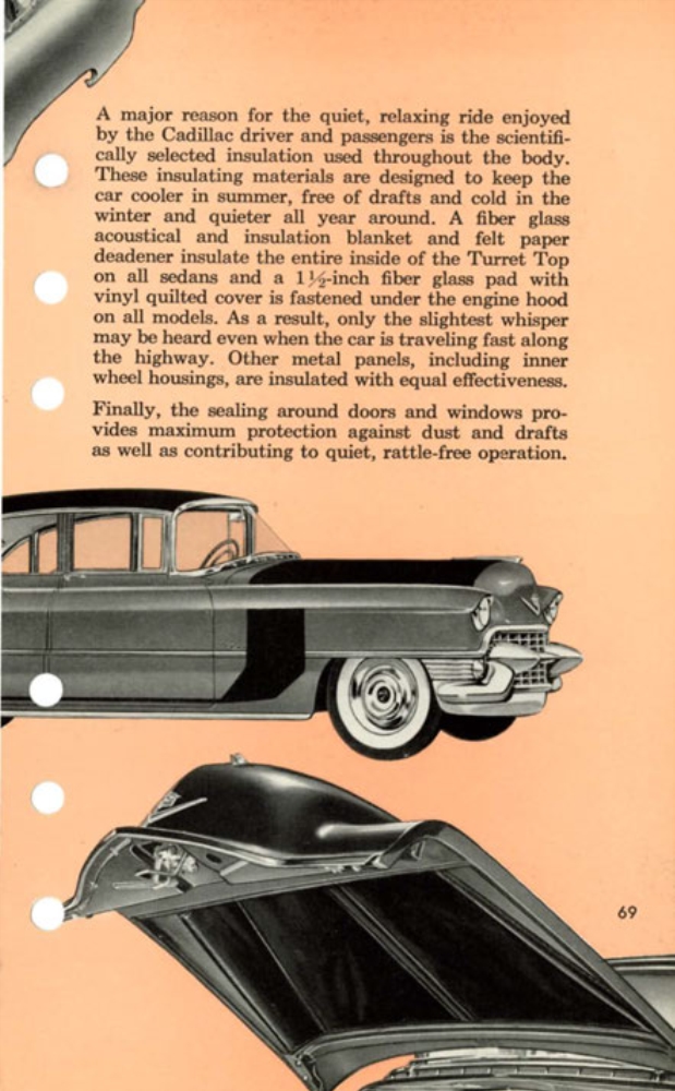 1955 Cadillac Salesmans Data Book Page 114